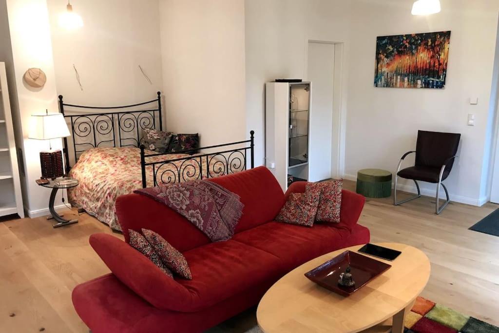 Im Bademantel An Den Strand Mit Terrasse Eckernfoerde Ngoại thất bức ảnh
